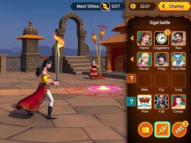 Giants Quest character customization screen